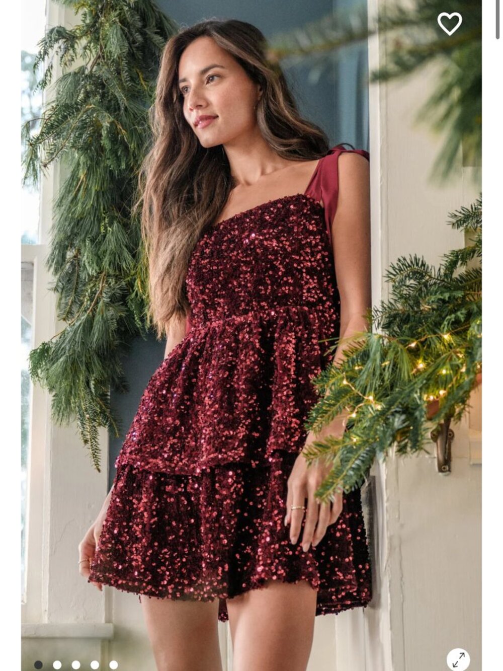 Altar'd State Kiki Sequin Mini Dress NWT